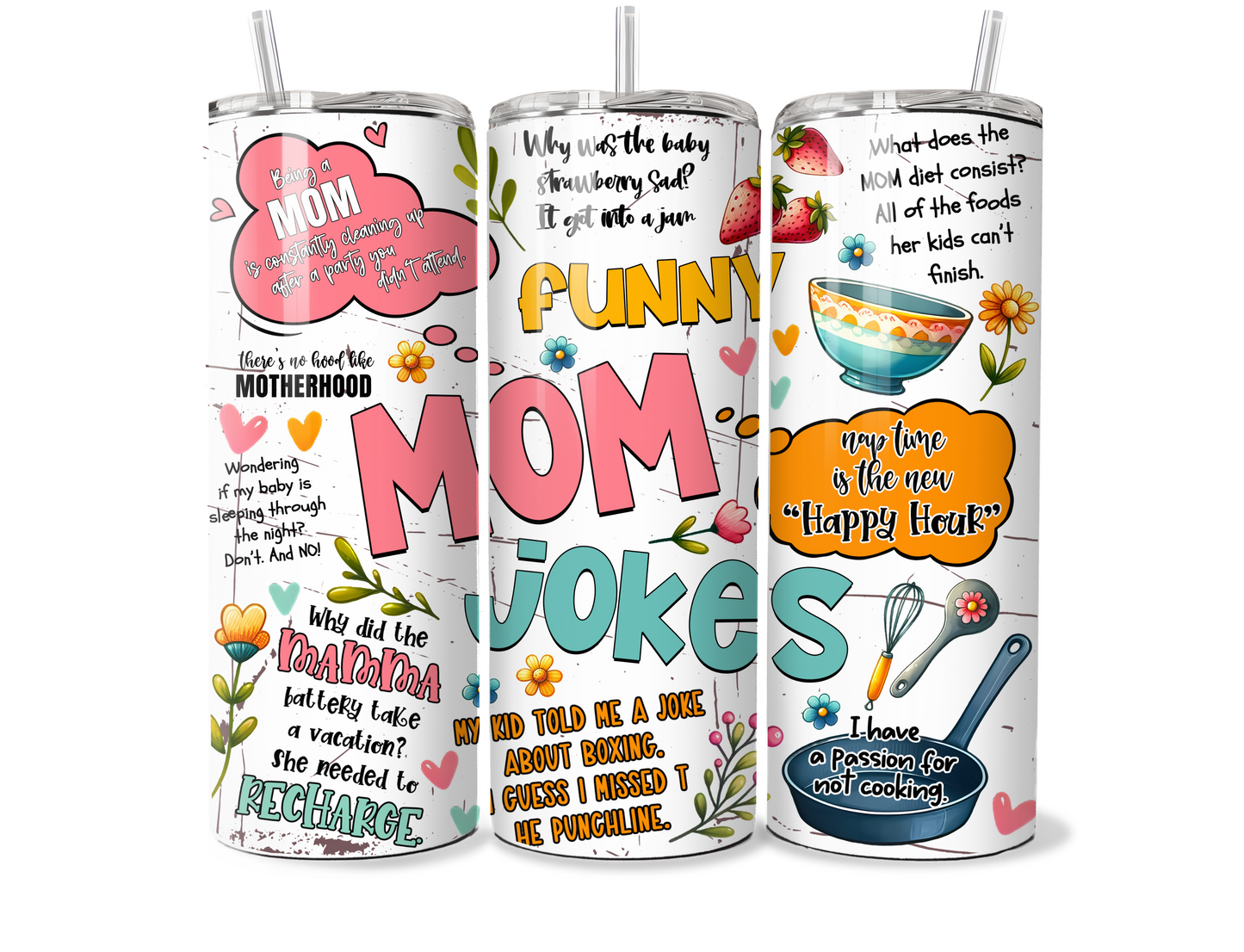 Mothers Day Mum Jokes 20oz Tumbler