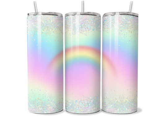 Pastel Rainbow 20oz Thermal Tumbler