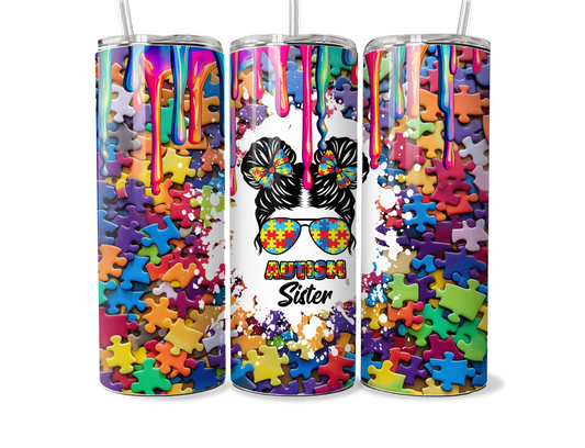 Autism Awareness 20oz Thermal Tumbler