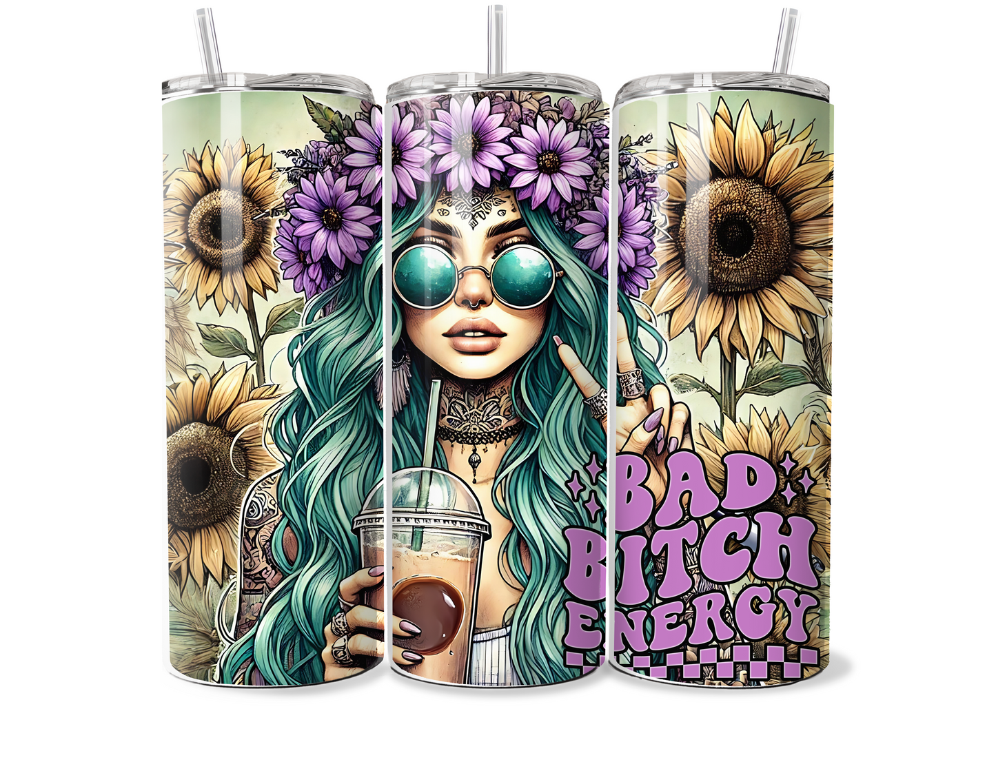 Bad Bitch Energy 20oz Thermal Tumbler