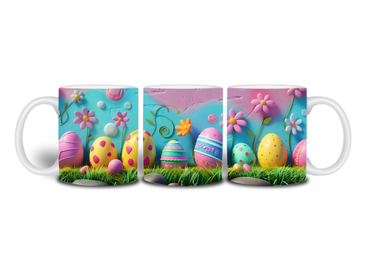 Patterned Easter Eggs 11oz mug