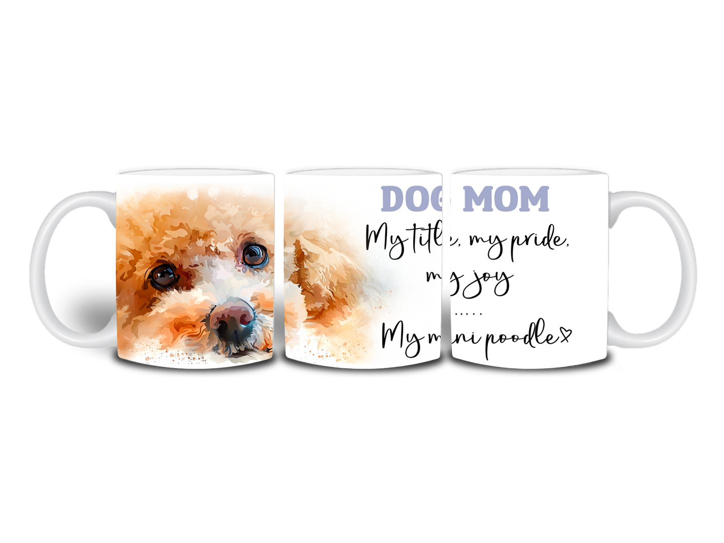 Dog Mum 11oz Mugs Different Breeds