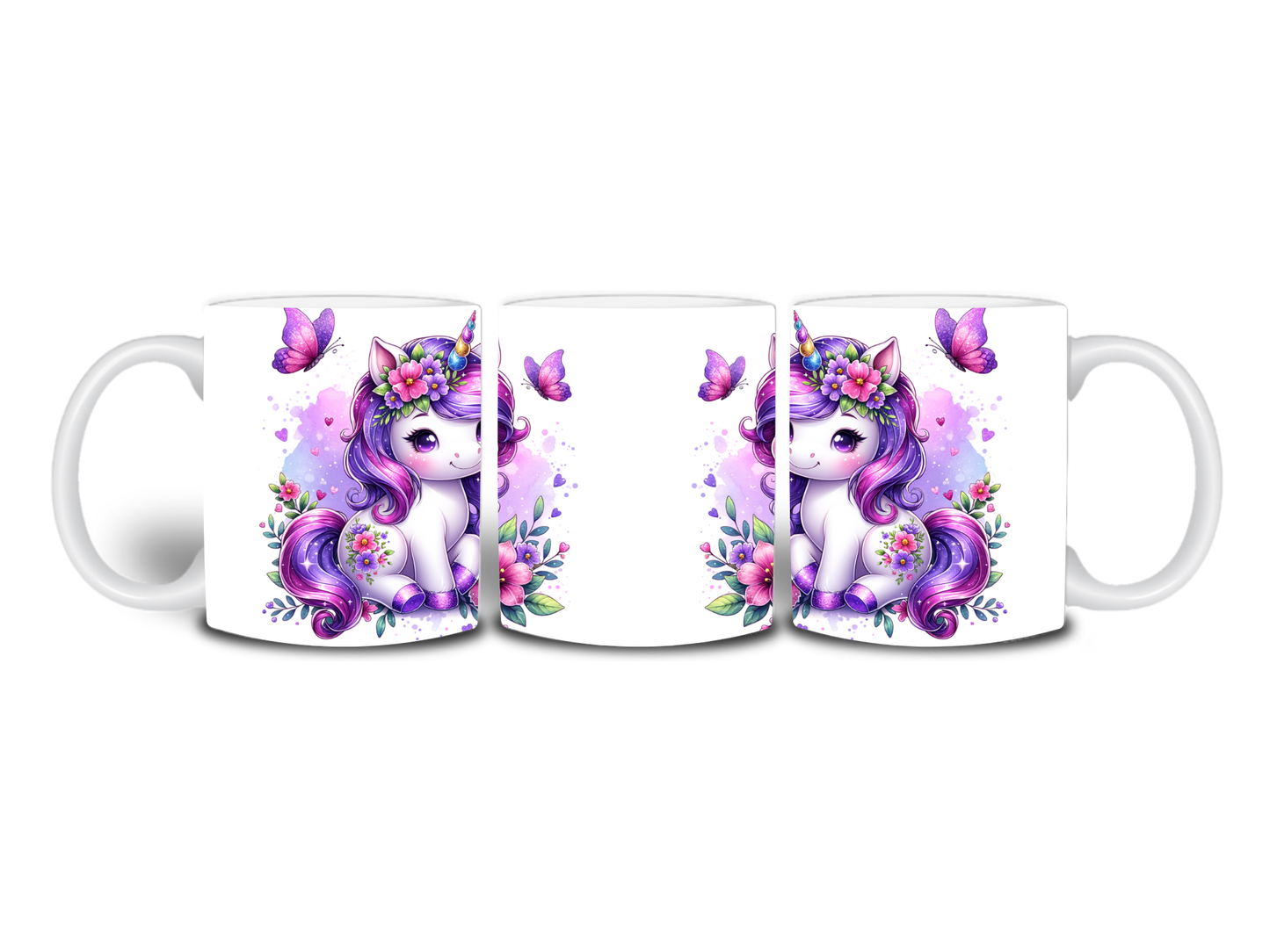 Pretty Pink Unicorn 110z Mug