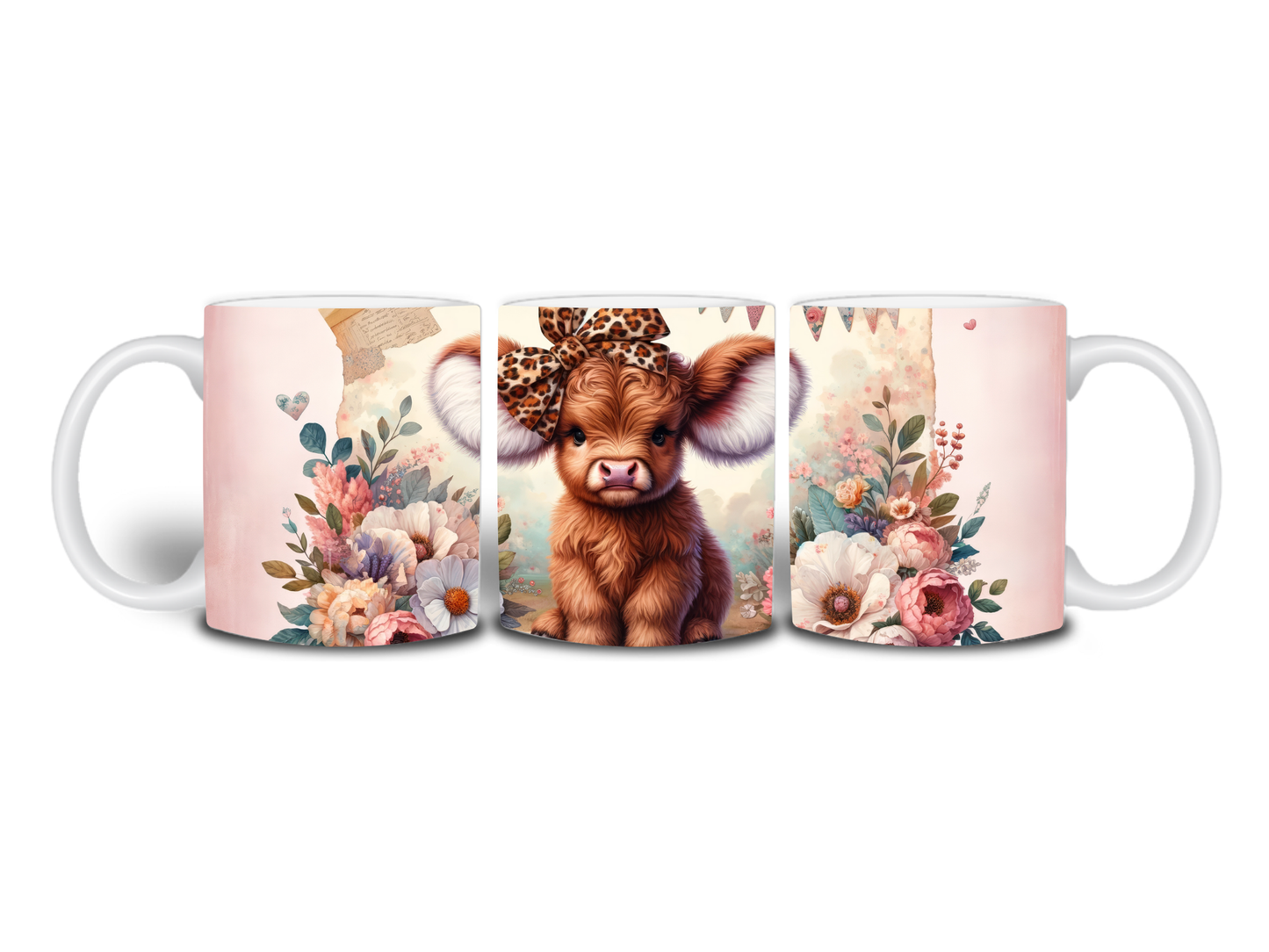 Super Cute Highland Cows 11oz Mug