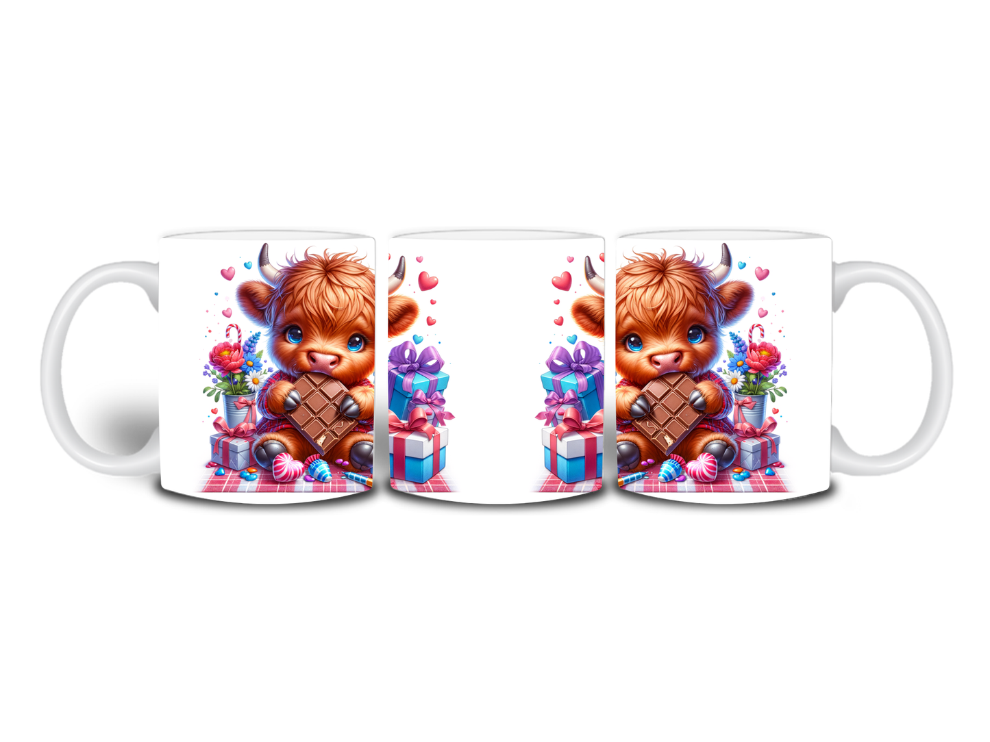 Super Cute Highland Cows 11oz Mug