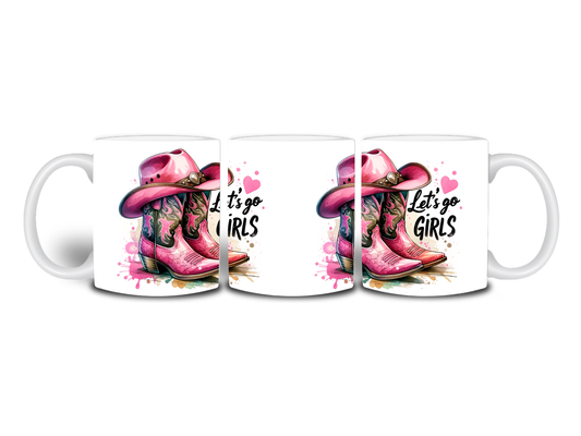 Cow Girl Boots And Hat 11oz Mug