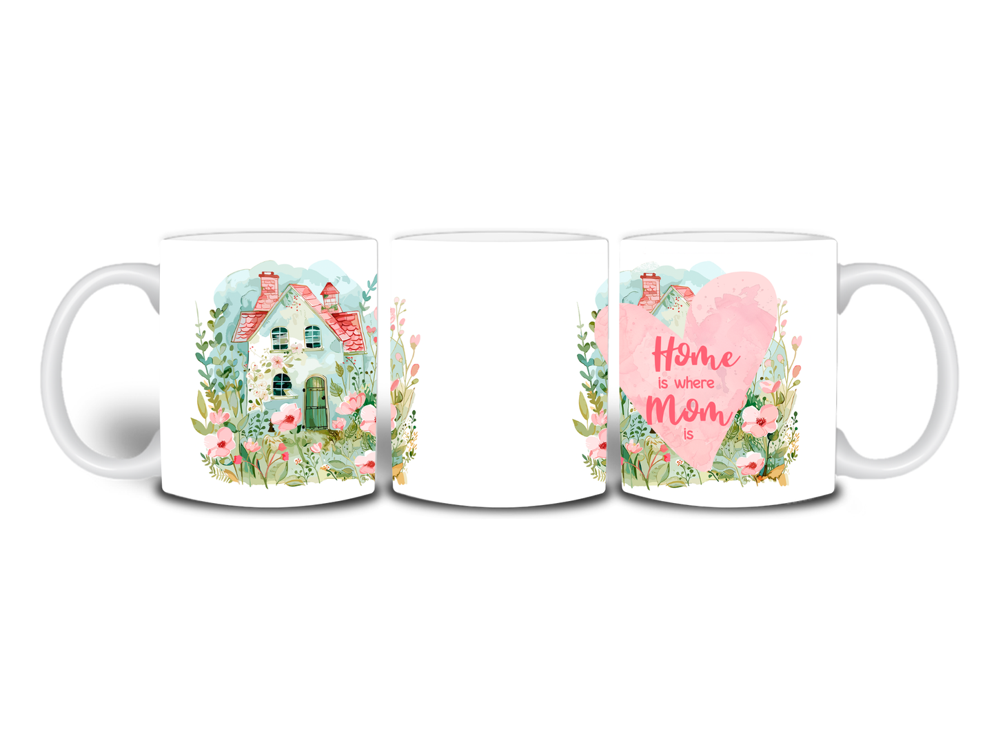 Home Is Where Mum Is 11oz Ceramic Mug