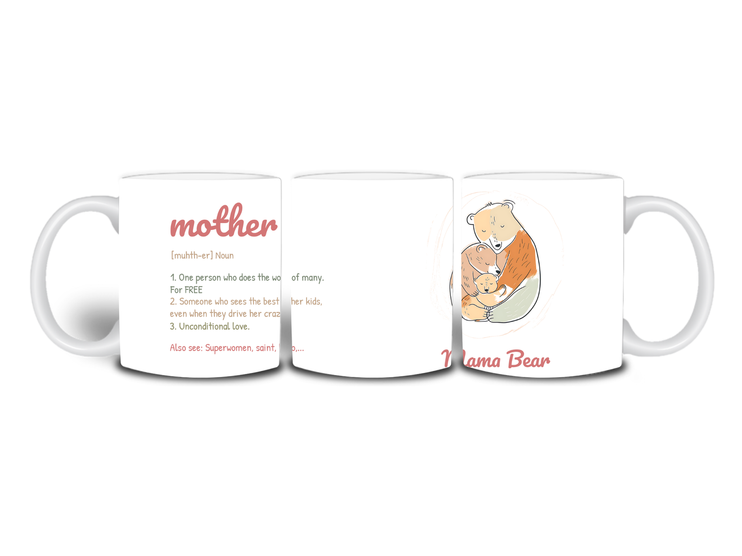 Mother Bear 110z Ceramic Mug