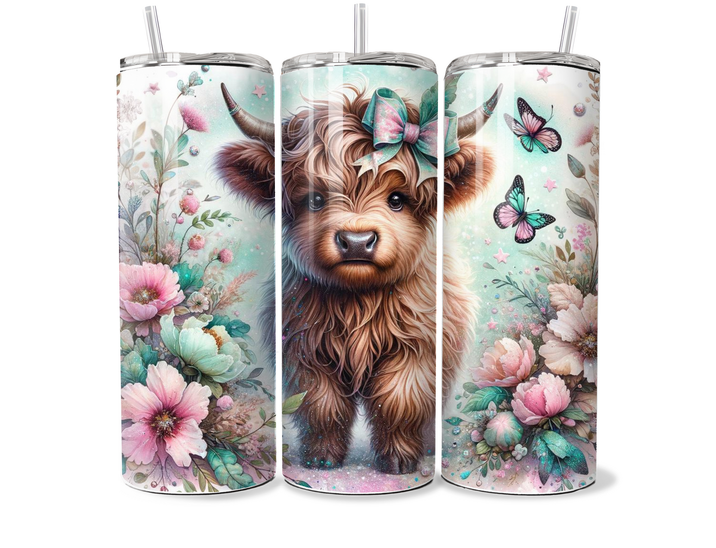 Highland Cow 20oz Tumbler