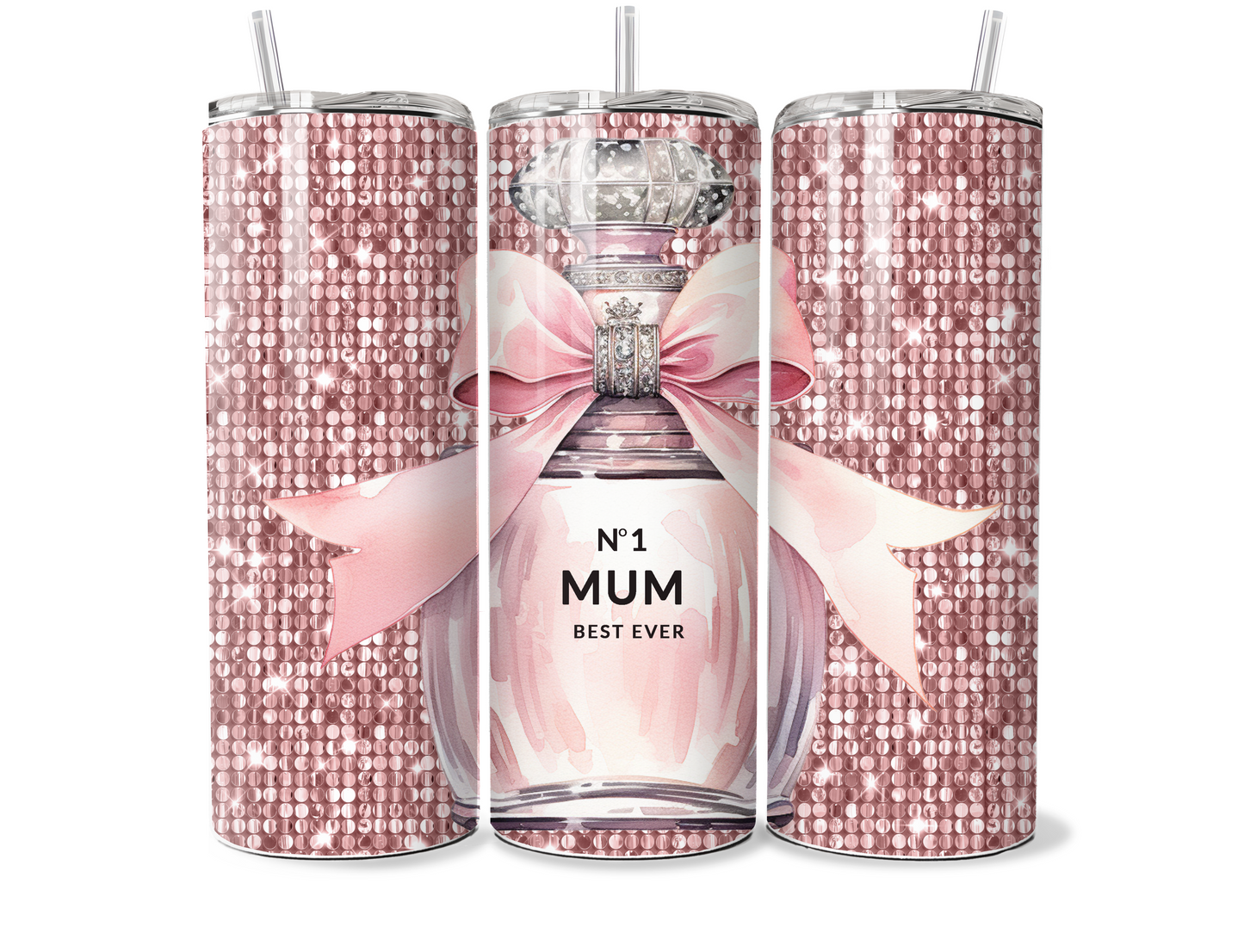 Mothers Day Perfume Bottle Tumbler