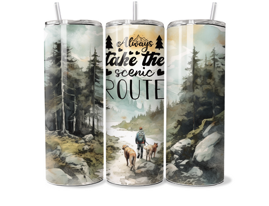 Always Taking The Scenic Route 20oz Tumbler