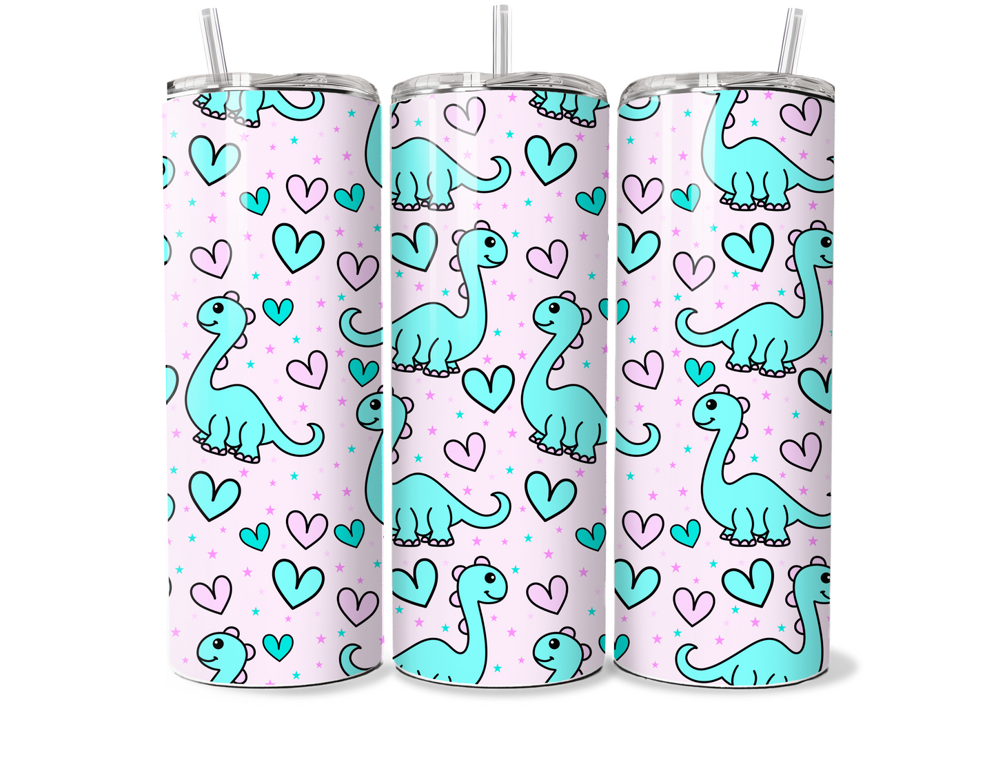 Dinky Dino 20oz Thermal Tumbler