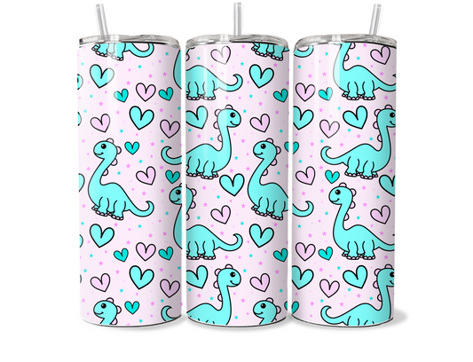 Dinky Dino 20oz Thermal Tumbler