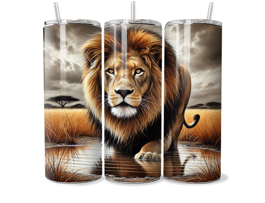 Beautiful lion 20oz Thermal Tumbler