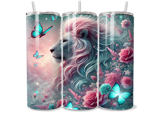 Beautiful Lion 20oz Thermal Tumbler