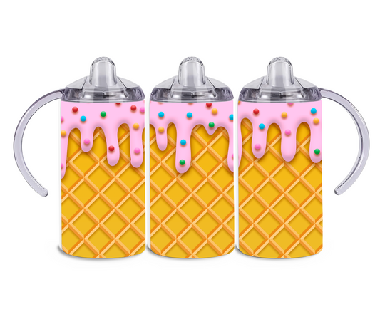 Ice Cream Sippy Cups 12oz Thermal