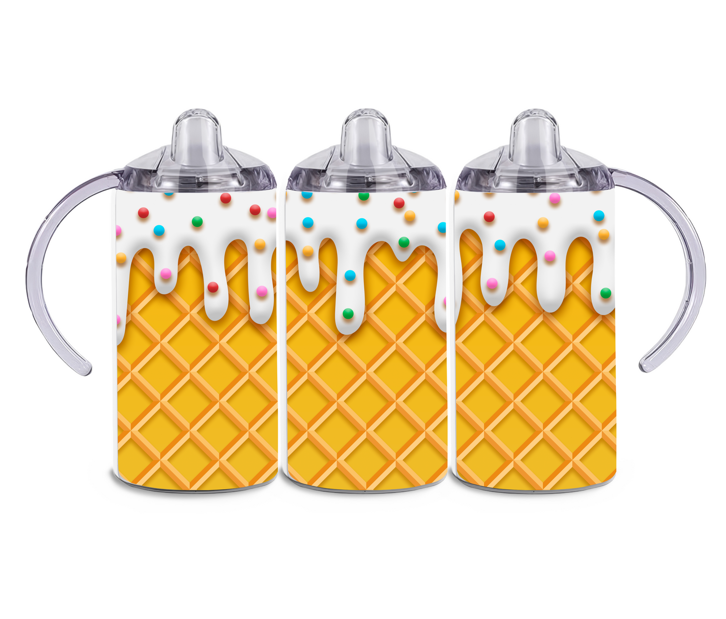 Ice Cream Sippy Cups 12oz Thermal