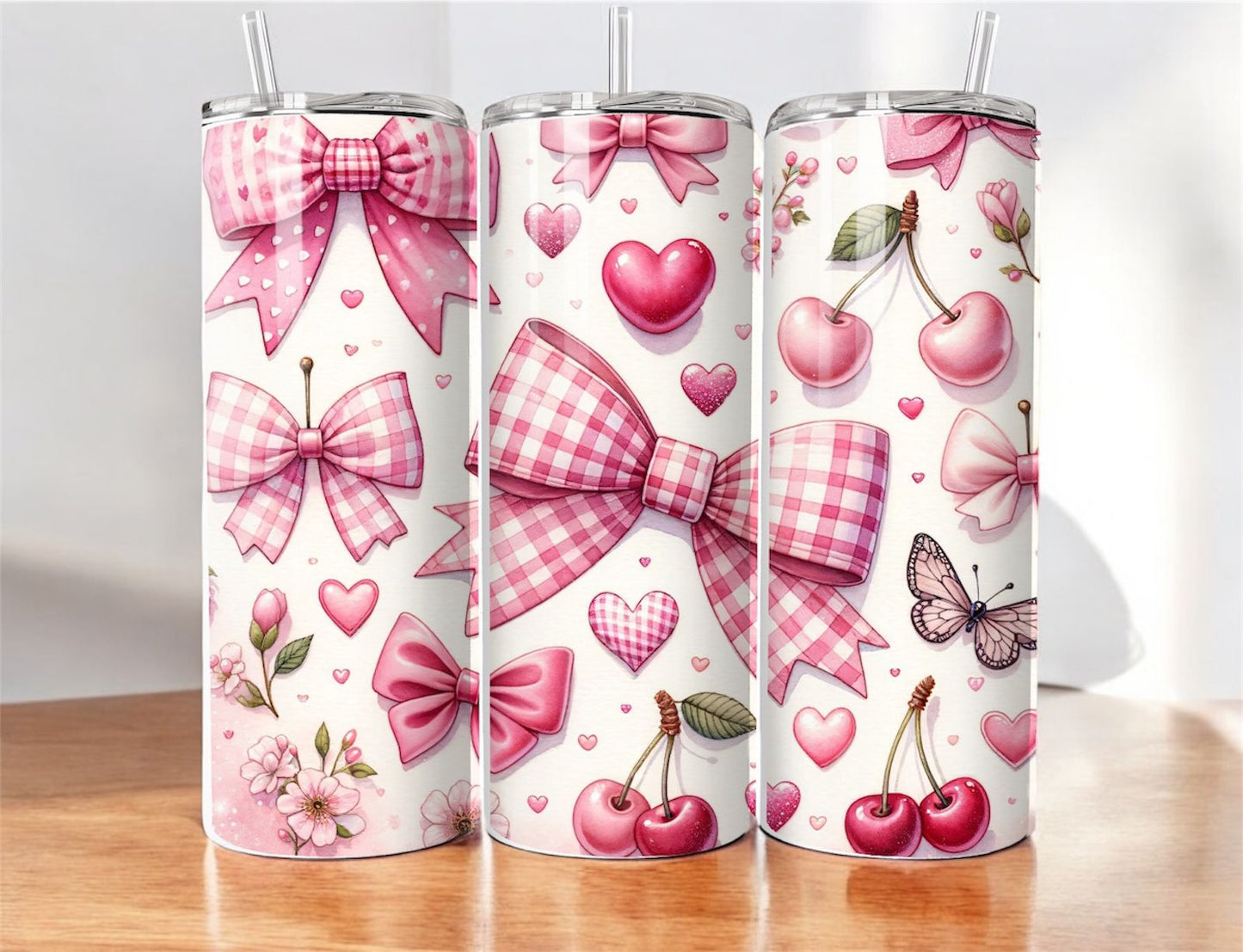 Bows and Cherry's 20oz Thermal Tumbler