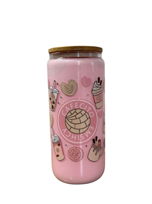 Strawberry Milkshake 16oz Libbey Glass