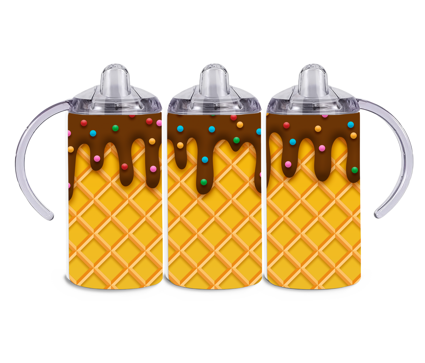 Ice Cream Sippy Cups 12oz Thermal